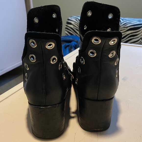 Leather Black Chelsea Boots - Picture 2 of 3